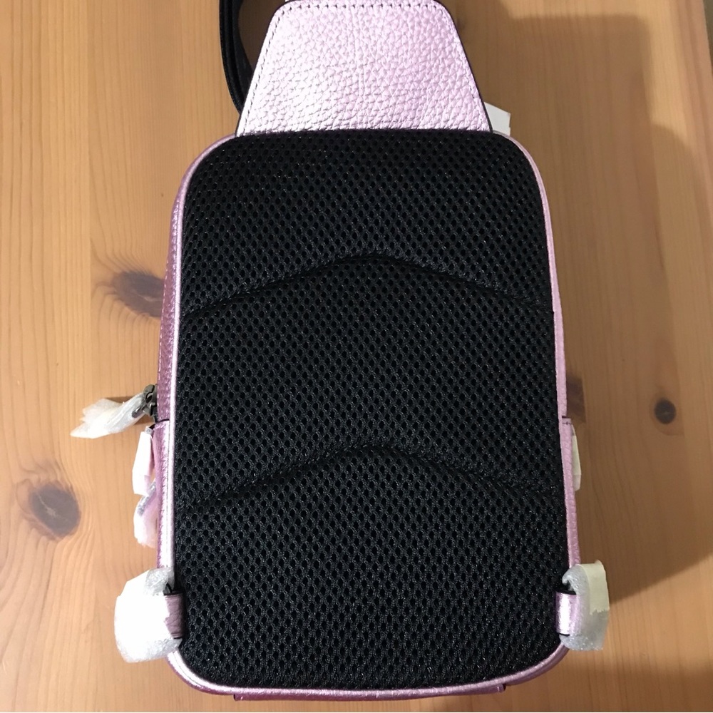 🥰 Coach Track Pack 14 In QB/Metallic Lilac - Picture 10 of 13